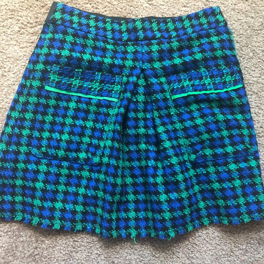 Zara tweed mini skirt